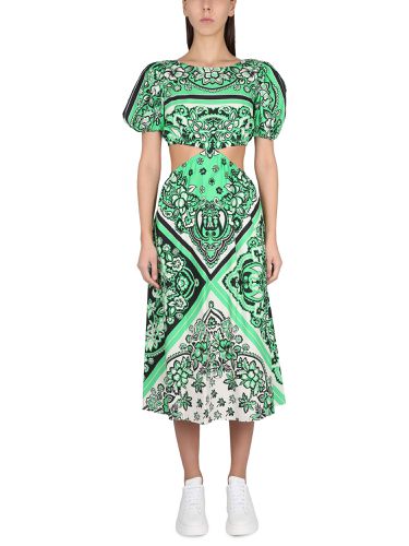 Red valentino bandana print dress - red valentino - Modalova