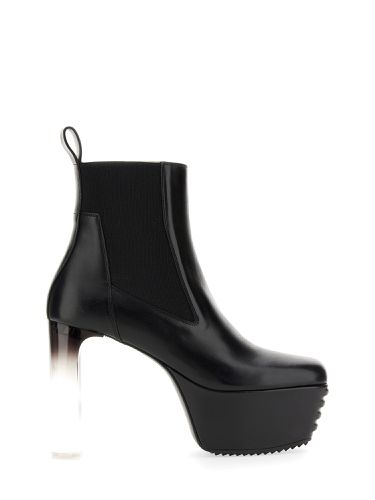 Minimal grill beatle boot - rick owens - Modalova