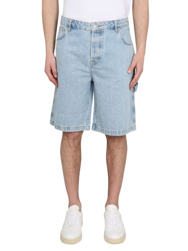 Denim bermuda shorts - drôle de monsieur - Modalova