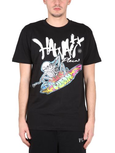 Philipp plein t-shirt with print - philipp plein - Modalova