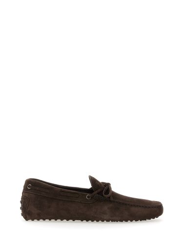 Tod's leather gommino loafer - tod's - Modalova