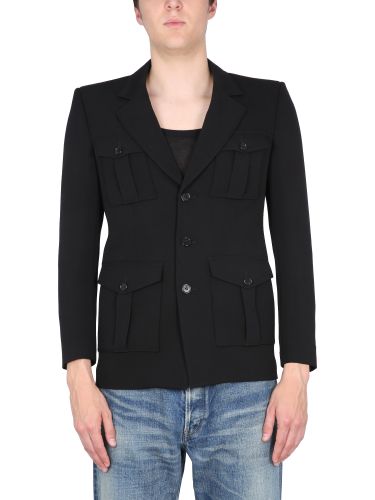 Saint laurent saharienne jacket - saint laurent - Modalova