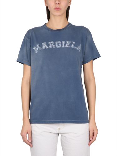 Maison margiela t-shirt with logo - maison margiela - Modalova