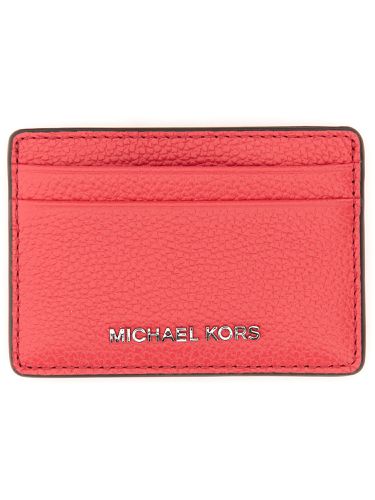 Leather card holder - michael by michael kors - Modalova