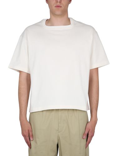 Heavyweight jersey t-shirt - bottega veneta - Modalova