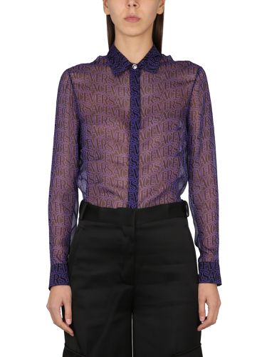 Versace silk shirt - versace - Modalova