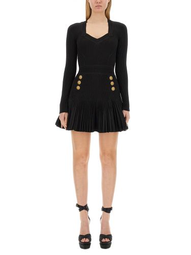 Balmain short knit dress - balmain - Modalova