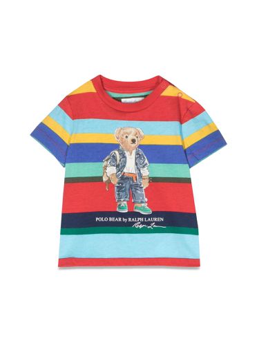 Striped bear t-shirt - polo ralph lauren - Modalova