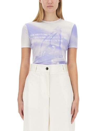 Jil sander t-shirt with logo - jil sander - Modalova