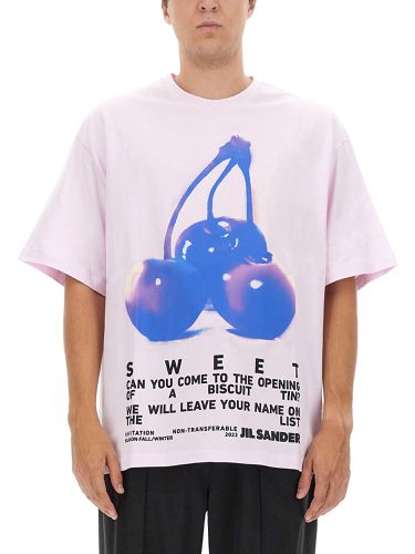 Jil sander t-shirt with print - jil sander - Modalova