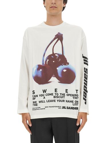 Jil sander t-shirt with print - jil sander - Modalova