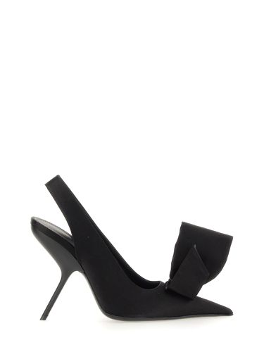 Sandal with asymmetrical bow - ferragamo - Modalova