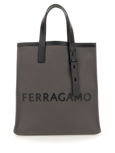 Ferragamo tote bag with logo - ferragamo - Modalova