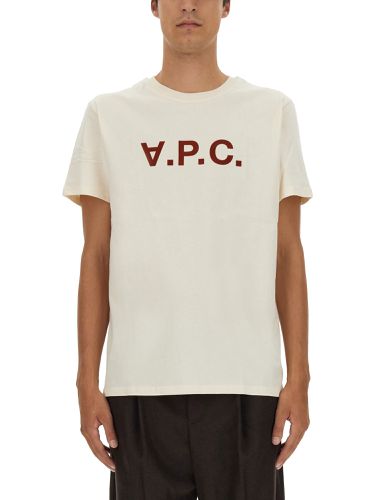 A.p.c. t-shirt with logo - a.p.c. - Modalova