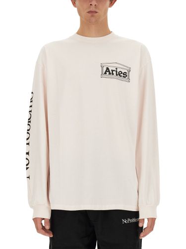 Aries sweatshirt with logo print - aries - Modalova