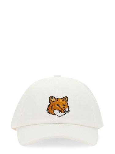 Fox head baseball hat - maison kitsuné - Modalova