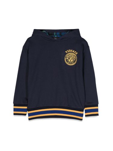 Jellyfish sweatshirt inside tartan - versace - Modalova