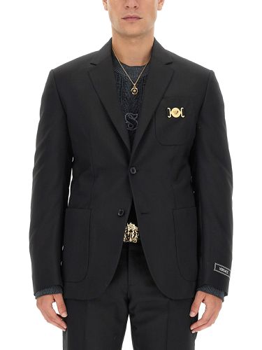 Single breasted blazer medusa biggie - versace - Modalova