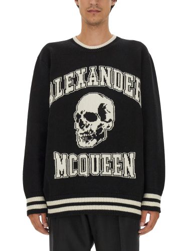 Alexander mcqueen varsity sweater - alexander mcqueen - Modalova