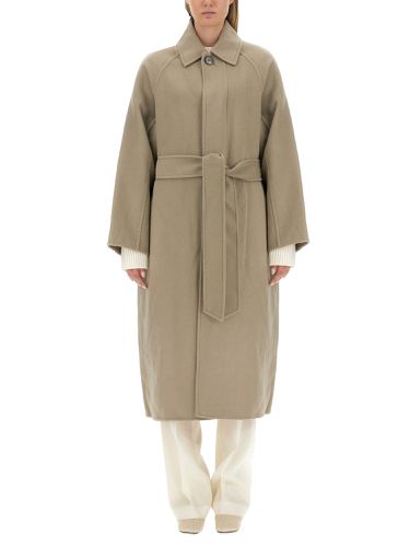 Ami paris belted coat - ami paris - Modalova