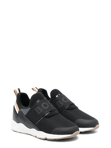 Boss logo band sneakers - boss - Modalova