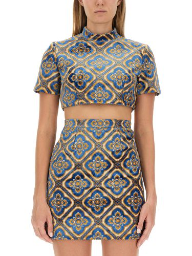 Etro top cropped - etro - Modalova