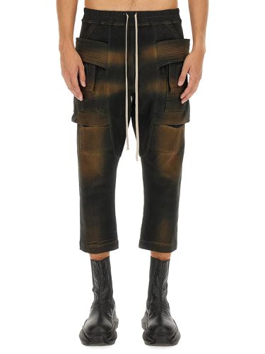 Cropped cargo pants - rick owens drkshdw - Modalova