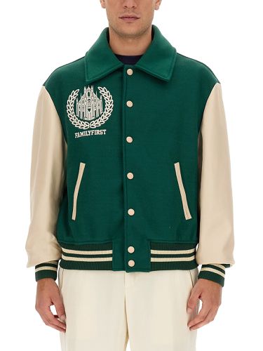 Family first college varsity jacket - family first - Modalova