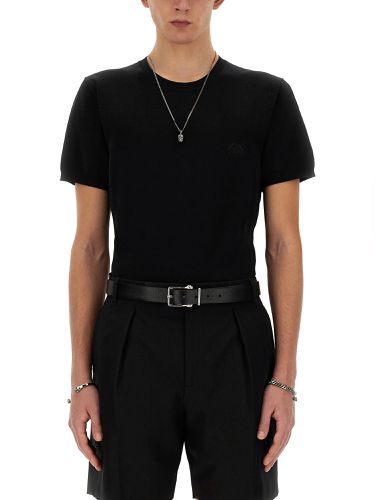 Alexander mcqueen t-shirt with logo - alexander mcqueen - Modalova