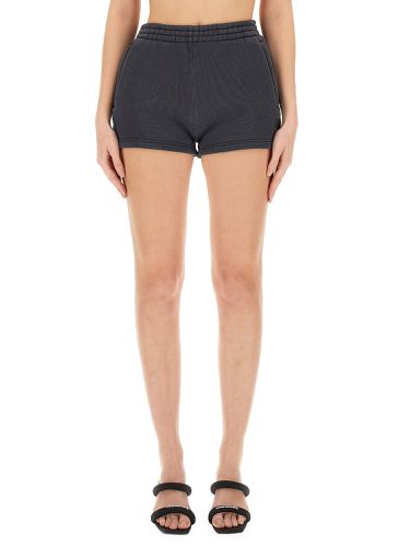 Alexanderwang.t shorts with logo - alexanderwang.t - Modalova