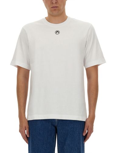 Marine serre cotton t-shirt - marine serre - Modalova