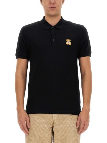 Moschino piquet polo - moschino - Modalova