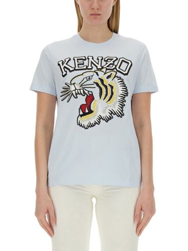Kenzo t-shirt with tiger embroidery - kenzo - Modalova