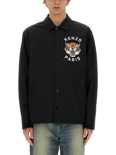 Quilted coach jacket ' lucky tiger' - kenzo - Modalova
