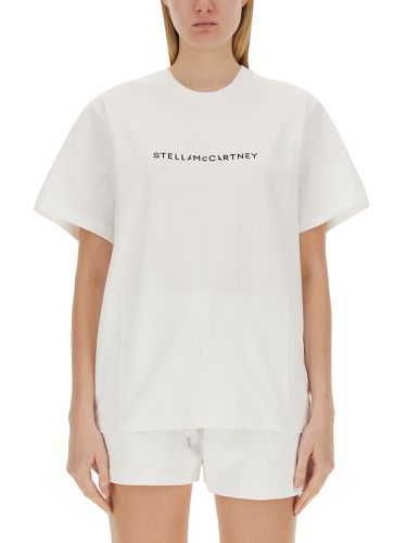 Stella mccartney t-shirt with logo - stella mccartney - Modalova