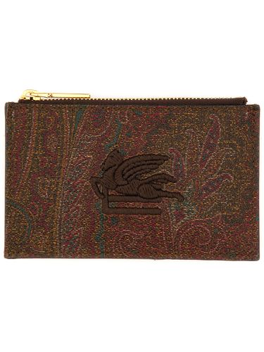 Etro paisley print card case - etro - Modalova