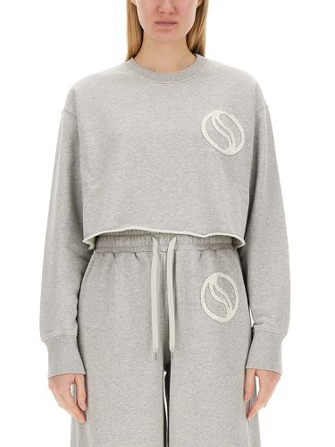 Sweatshirt with logo - stella mccartney - Modalova