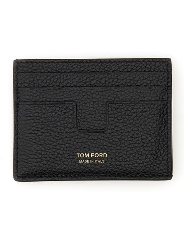 Tom ford leather card holder - tom ford - Modalova