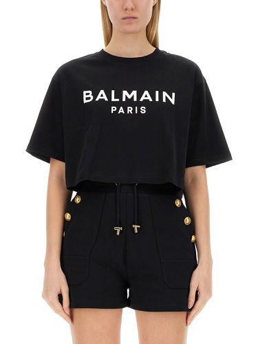 Balmain t-shirt with logo - balmain - Modalova