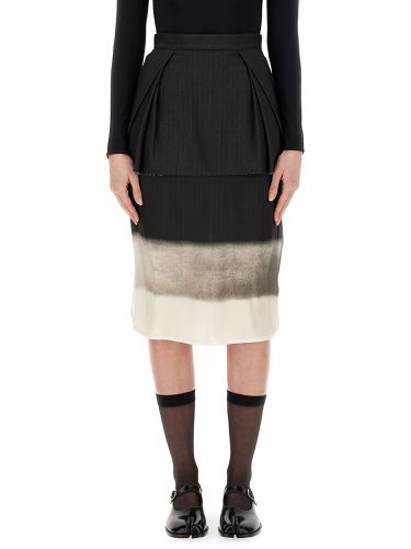 Maison margiela trompe l'oeil skirt - maison margiela - Modalova