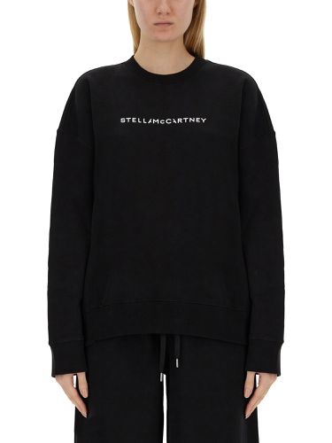 Sweatshirt with logo - stella mccartney - Modalova