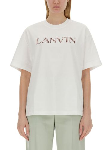 Lanvin t-shirt with logo - lanvin - Modalova