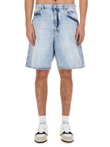 Dsquared bermuda with logo - dsquared - Modalova