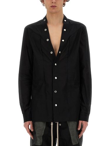 Rick owens cotton shirt - rick owens - Modalova