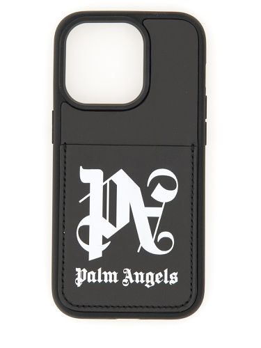 Palm angels case for iphone 14 pro - palm angels - Modalova