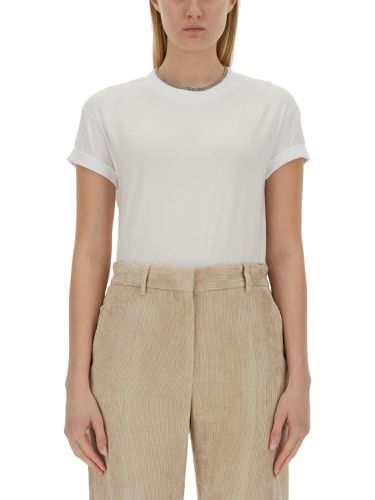 Brunello cucinelli jersey t-shirt - brunello cucinelli - Modalova