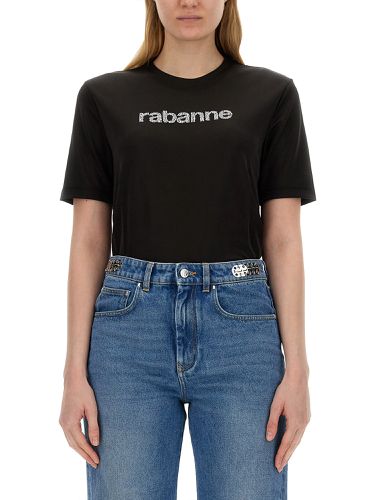 Rabanne t-shirt with logo - rabanne - Modalova
