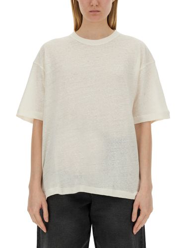 Ymc cotton and linen t-shirt - ymc - Modalova