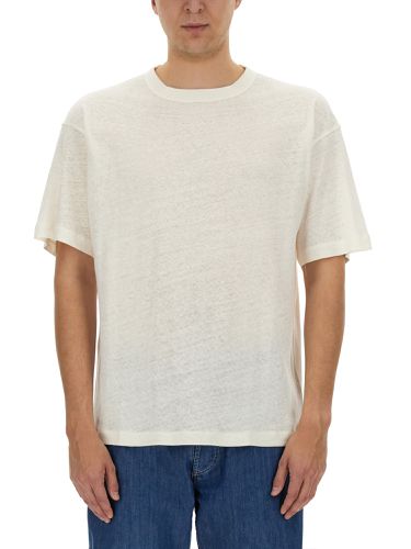 Ymc cotton and linen t-shirt - ymc - Modalova