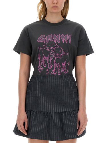 Ganni t-shirt "lamb" - ganni - Modalova